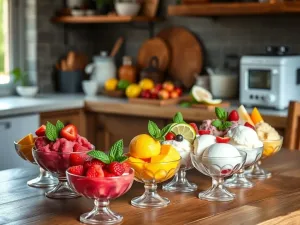 Wprowadzenie do produkcji sorbetów i lodów bezmlecznych