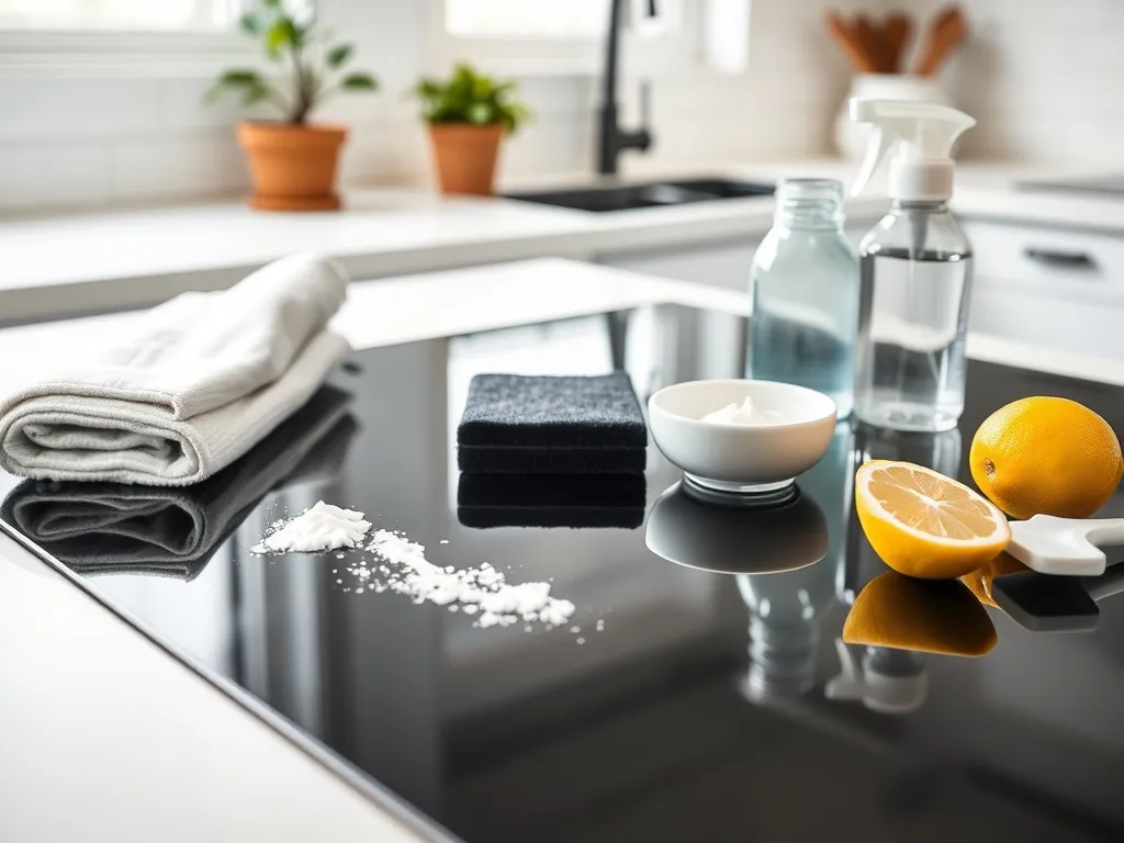 Jak wyczyścić płytę indukcyjną domowe sposoby?