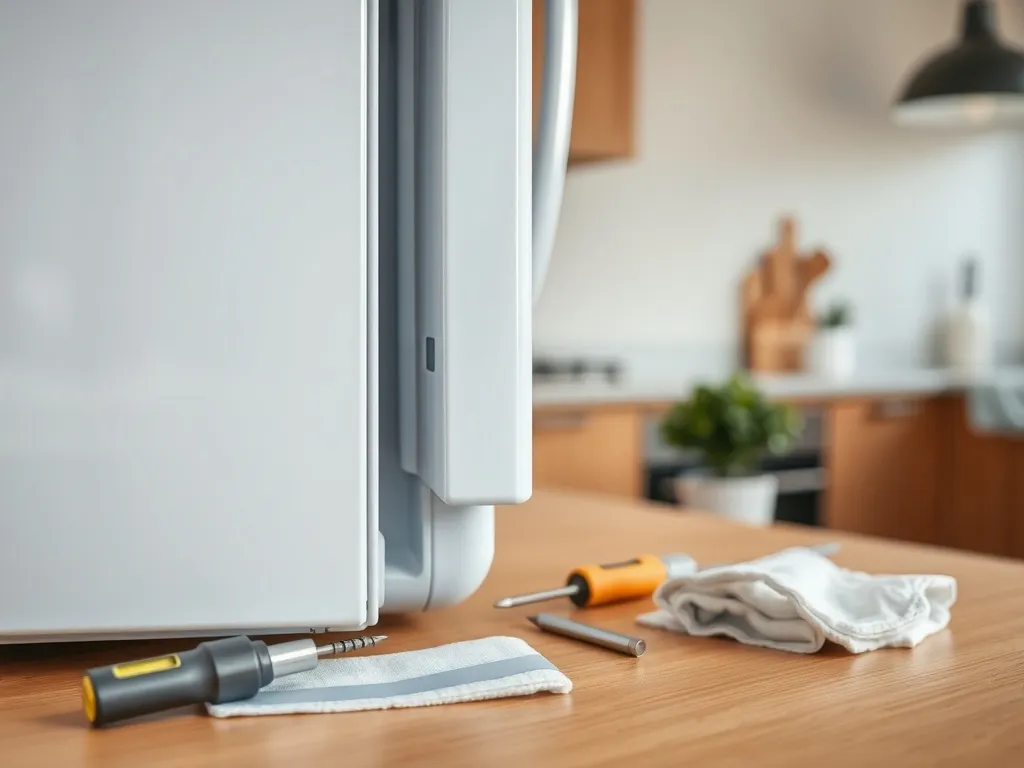 Jak naprawić niedomykające się drzwi lodówki?